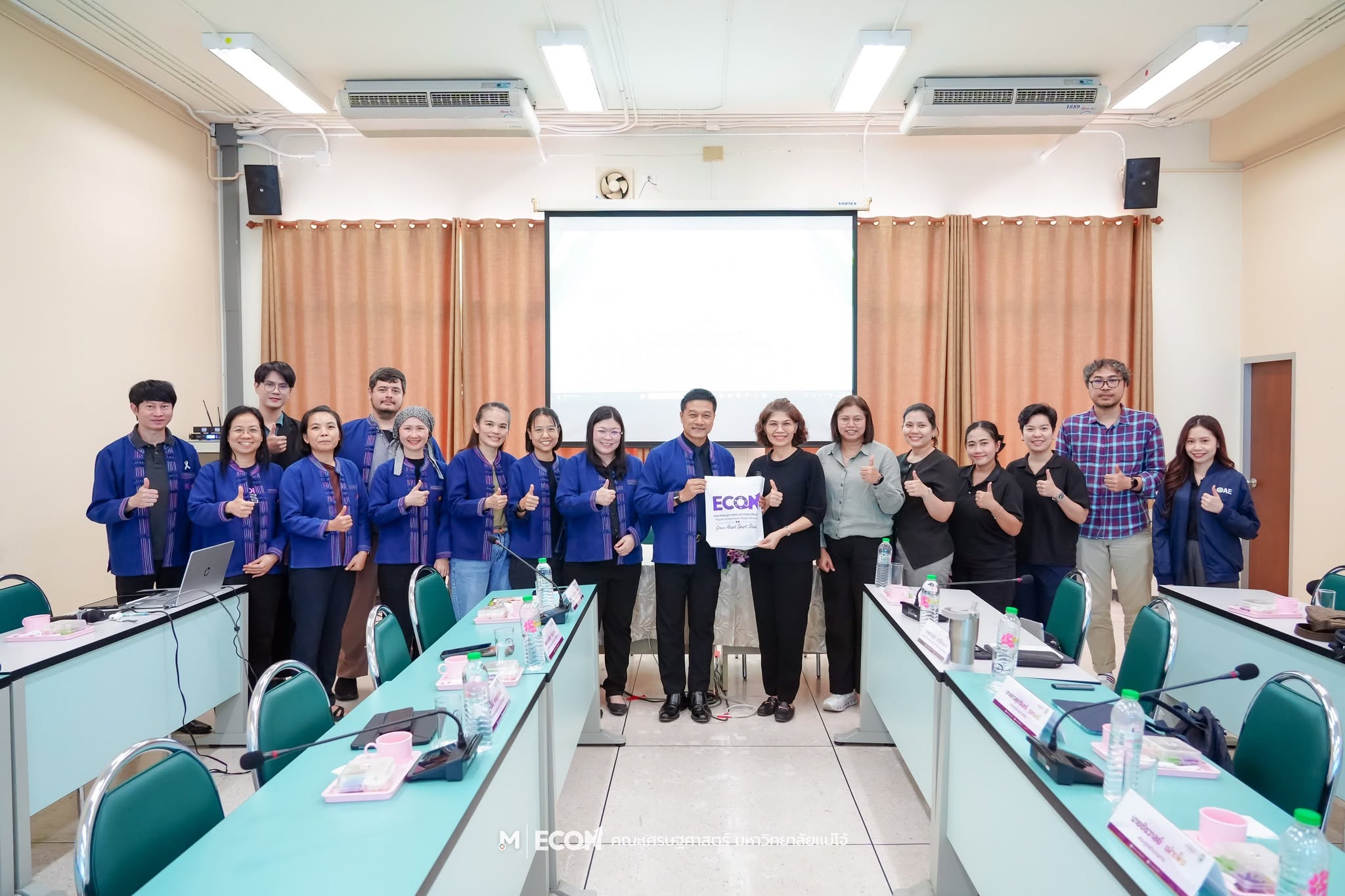 คณะเศรษฐศาสตร์ ม.แม่โจ้ ให้การต้อนรับคณะศึกษาดูงานจากสำนักวิจัยเศรษฐกิจการเกษตร สศก. มุ่งสานพลังความร่วมมือทางวิชาการและนวัตกรรมวิจัยเศรษฐกิจการเกษตร