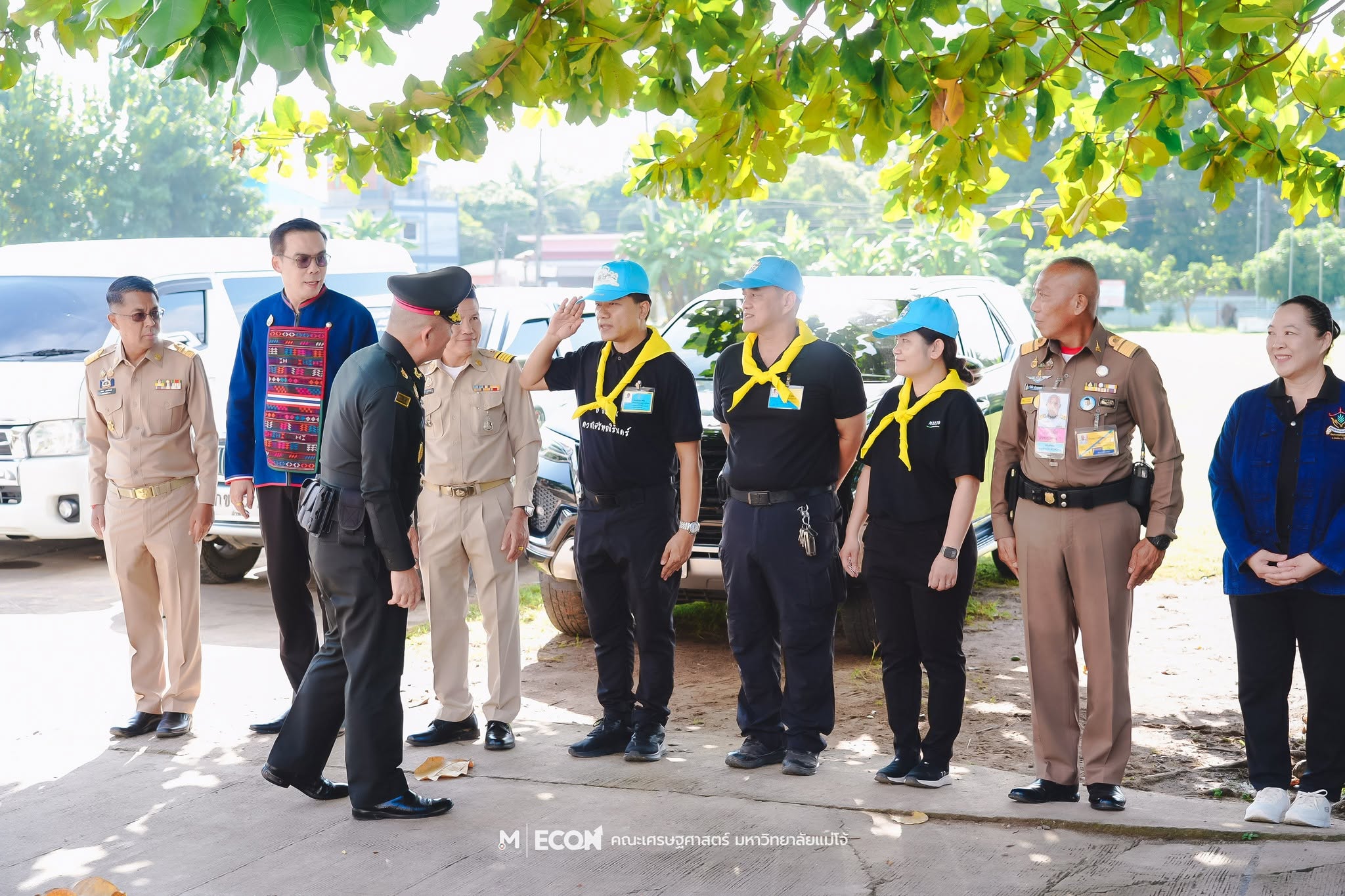 คณะเศรษฐศาสตร์ ม.แม่โจ้ ร่วมขับเคลื่อน “อารยเกษตร โคก หนอง นา แห่งน้ำใจและความหวัง” สพฐ. ณ โรงเรียนบ้านโปง จังหวัดเชียงใหม่